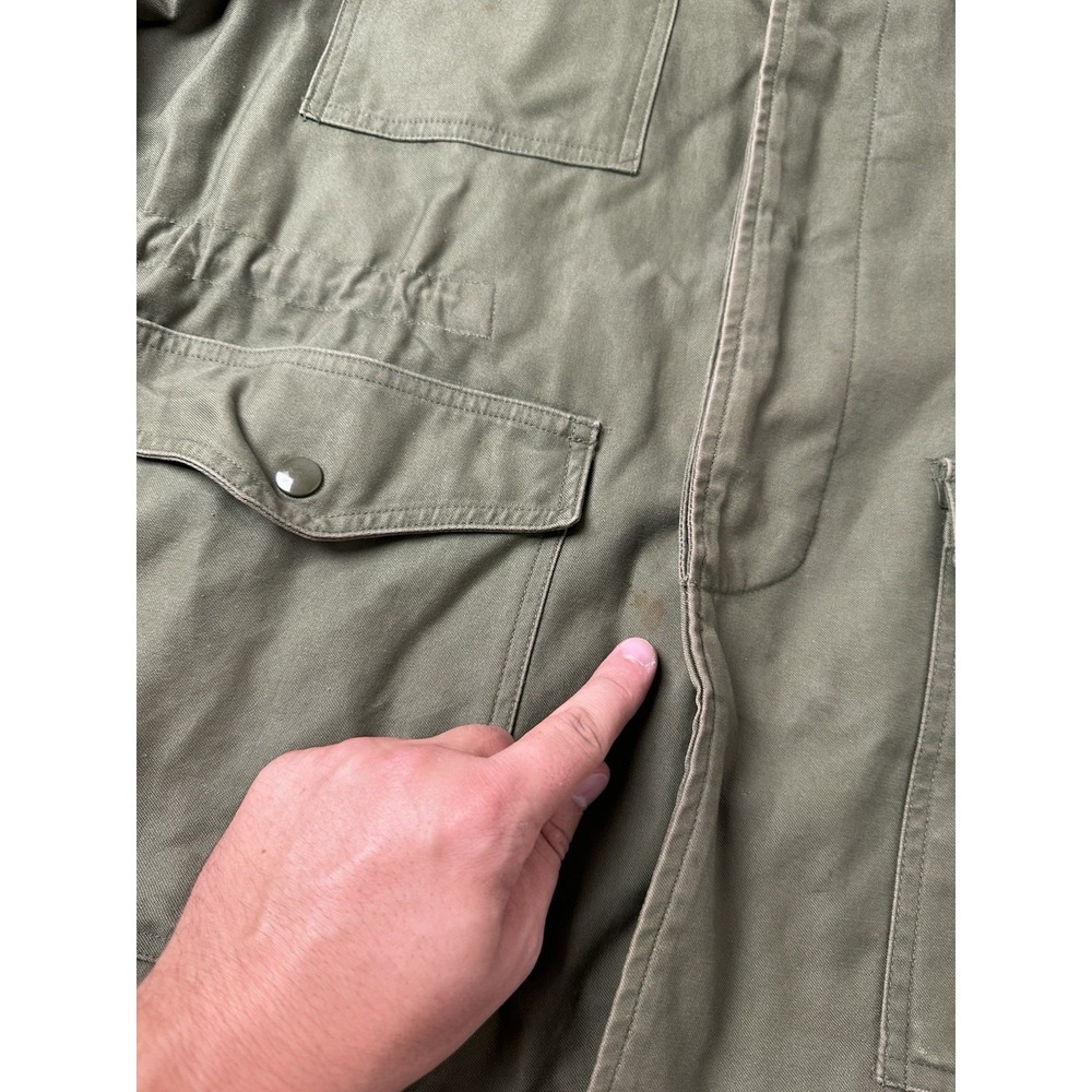 Vintage Mens Jacket JOHN OWNBEY CO. INC 1961 9 OZ OG-107 CARGO Army, Size M - Picture 11 of 16